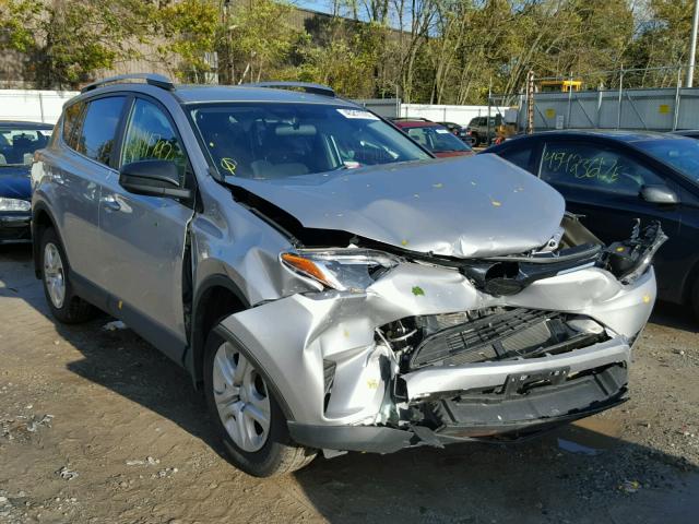 2T3BFREV6GW433862 - 2016 TOYOTA RAV4 SILVER photo 1