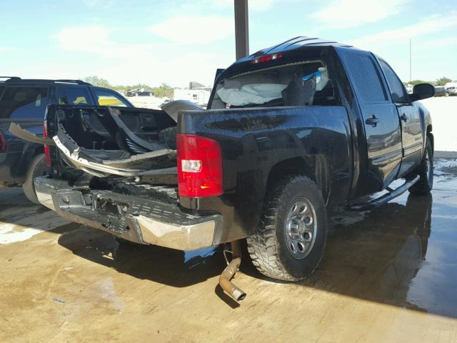 3GCPCREA5CG135177 - 2012 CHEVROLET SILVERADO BLACK photo 4