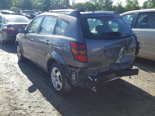 5Y2SL63885Z457629 - 2005 PONTIAC VIBE GRAY photo 3