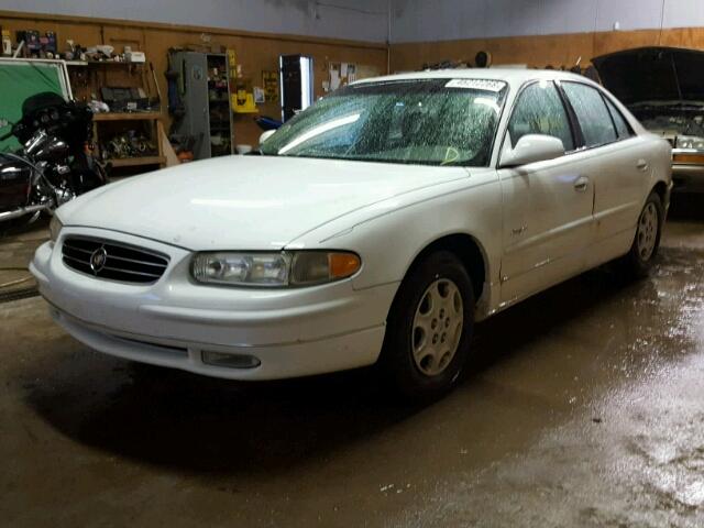 2G4WB52K5X1427183 - 1999 BUICK REGAL LS WHITE photo 2
