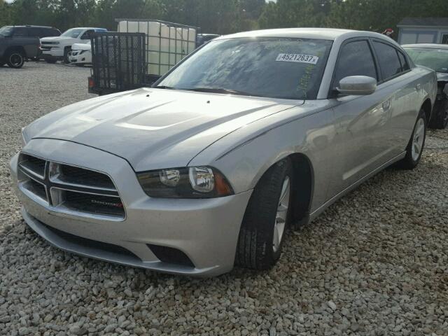 2C3CDXBG8CH215067 - 2012 DODGE CHARGER SE SILVER photo 2