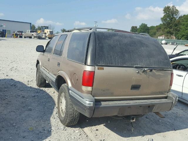 1GKDT13W3V2535242 - 1997 GMC JIMMY BEIGE photo 3