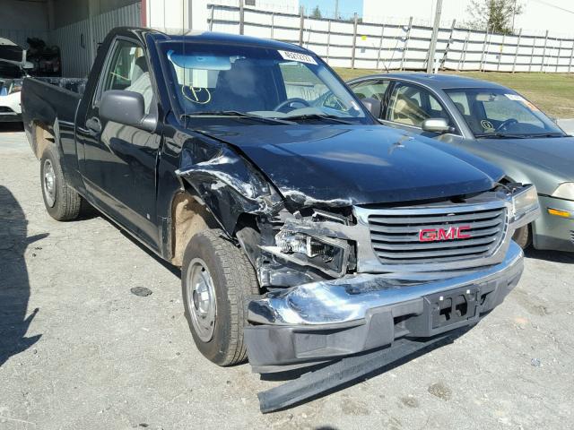 1GTCS149088118567 - 2008 GMC CANYON BLACK photo 1