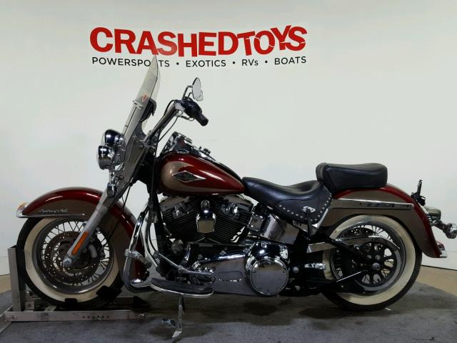 1HD1BW5109Y059078 - 2009 HARLEY-DAVIDSON FLSTC MAROON photo 5