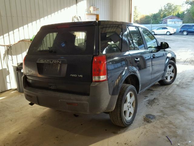 5GZCZ63444S839727 - 2004 SATURN VUE BLACK photo 4