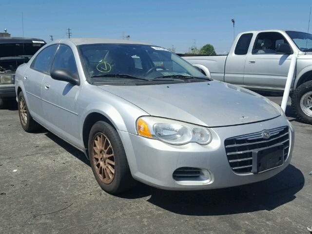 1C3EL46J35N510720 - 2005 CHRYSLER SEBRING SILVER photo 1