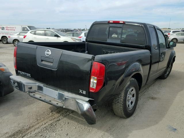 1N6BD06T47C410238 - 2007 NISSAN FRONTIER K BLACK photo 4