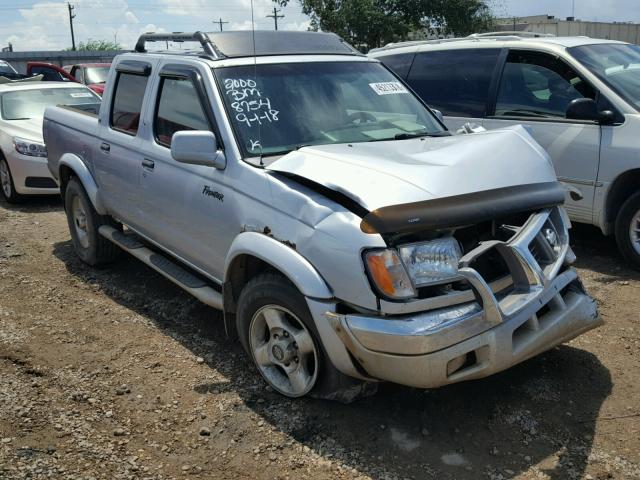 1N6ED27Y8YC378754 - 2000 NISSAN FRONTIER C GRAY photo 1