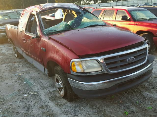 1FTZX1724YNA09461 - 2000 FORD F150 RED photo 1