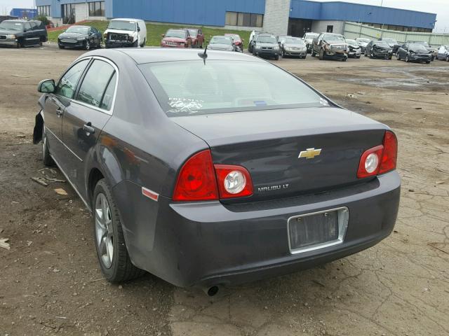 1G1ZC5EB8AF224713 - 2010 CHEVROLET MALIBU 1LT GRAY photo 3