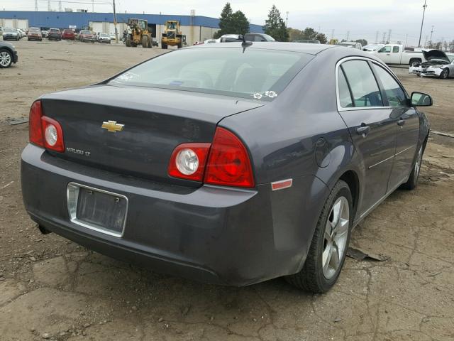 1G1ZC5EB8AF224713 - 2010 CHEVROLET MALIBU 1LT ნაცრისფერი ფოტო 4