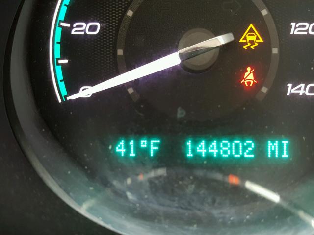 1G1ZC5EB8AF224713 - 2010 CHEVROLET MALIBU 1LT ნაცრისფერი ფოტო 8