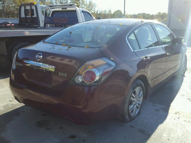 1N4AL2AP4BN490330 - 2011 NISSAN ALTIMA BURGUNDY photo 4