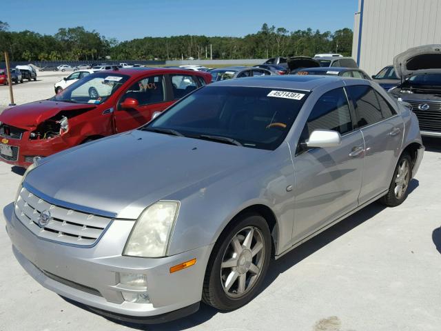 1G6DW677350117233 - 2005 CADILLAC STS SILVER photo 2