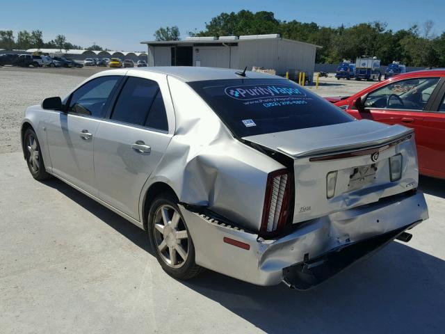 1G6DW677350117233 - 2005 CADILLAC STS SILVER photo 3