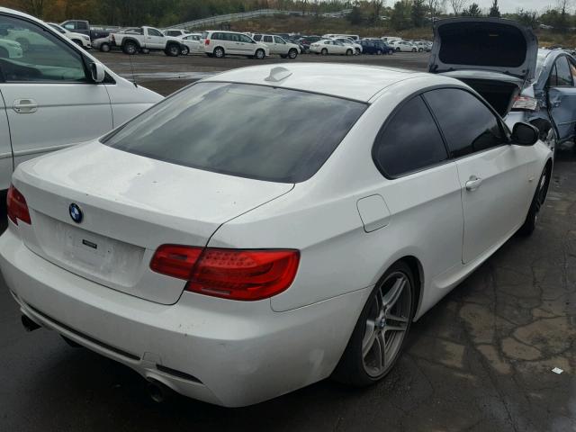 WBAKG1C56DJ217387 - 2013 BMW 335 I SULE WHITE photo 4