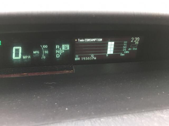 JTDKN3DUXB5348788 - 2011 TOYOTA PRIUS BLACK photo 9