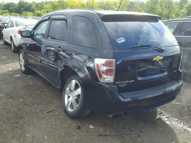 2CNDL737886028878 - 2008 CHEVROLET EQUINOX SP BLACK photo 3