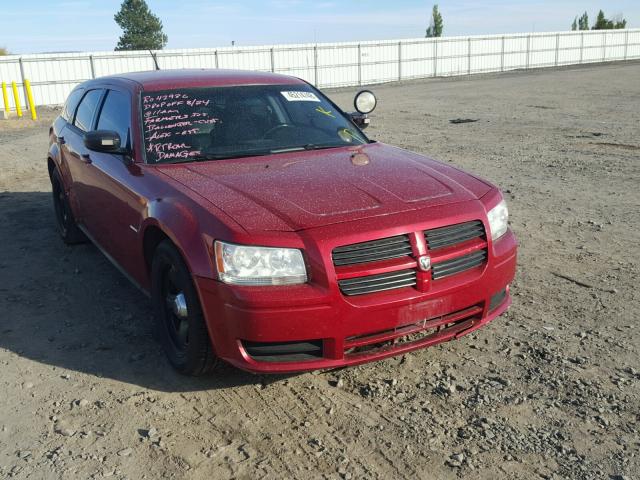 2D8GV47248H184477 - 2008 DODGE MAGNUM RED photo 1