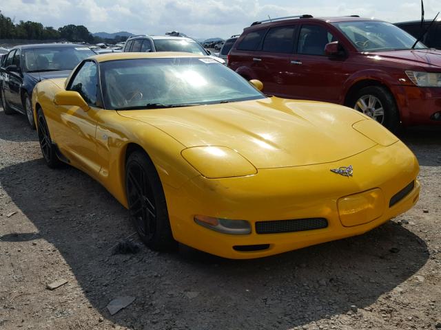 1G1YY12S935131508 - 2003 CHEVROLET CORVETTE Z YELLOW photo 1