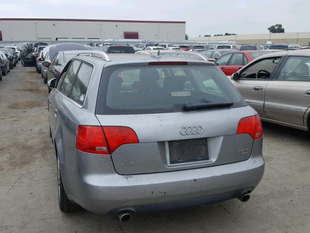 WAUKF68E75A437325 - 2005 AUDI A4 2.0T AV GRAY photo 3