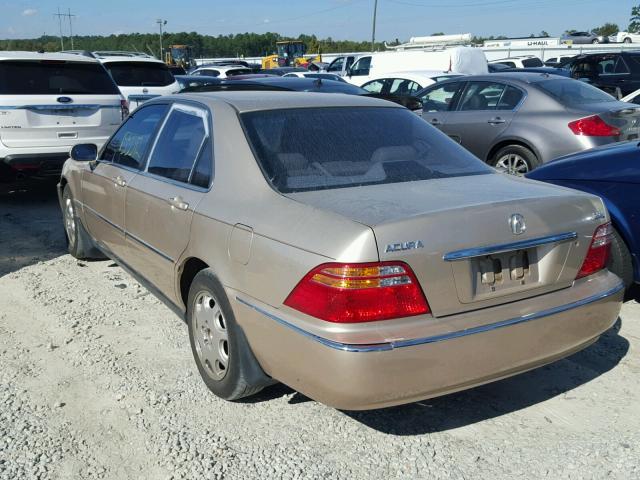 JH4KA9655XC004646 - 1999 ACURA 3.5RL GOLD photo 3