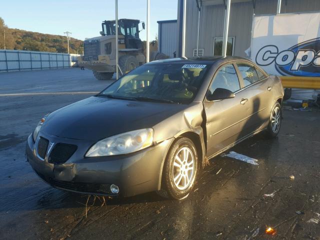 1G2ZG558364106589 - 2006 PONTIAC G6 SE1 GRAY photo 2