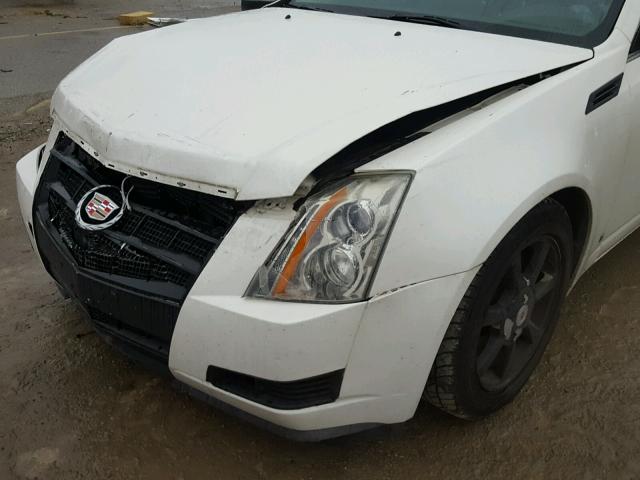 1G6DF577880216001 - 2008 CADILLAC CTS WHITE photo 10