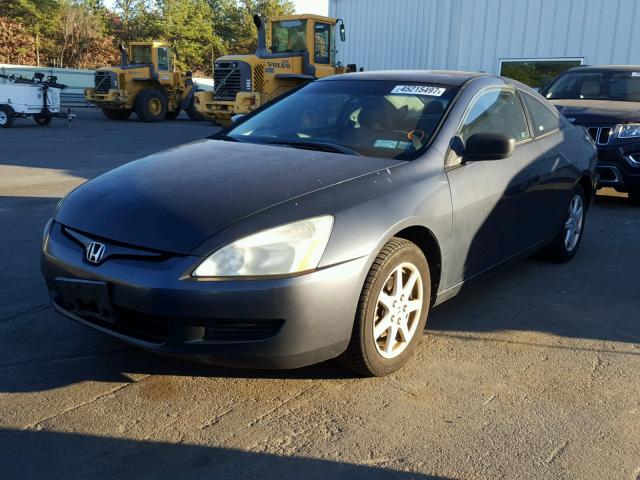 1HGCM82744A023499 - 2004 HONDA ACCORD GRAY photo 2