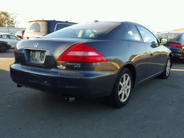 1HGCM82744A023499 - 2004 HONDA ACCORD GRAY photo 4