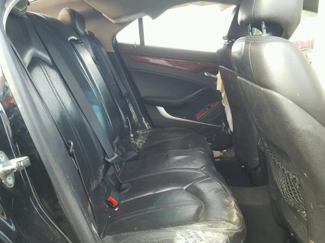 1G6DP5EV4A0131595 - 2010 CADILLAC CTS PREMIU BLACK photo 6