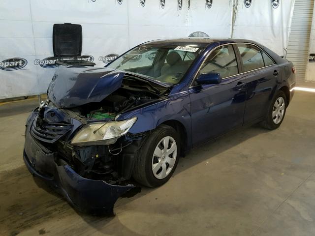 4T1BE46K07U120809 - 2007 TOYOTA CAMRY NEW BLUE photo 2