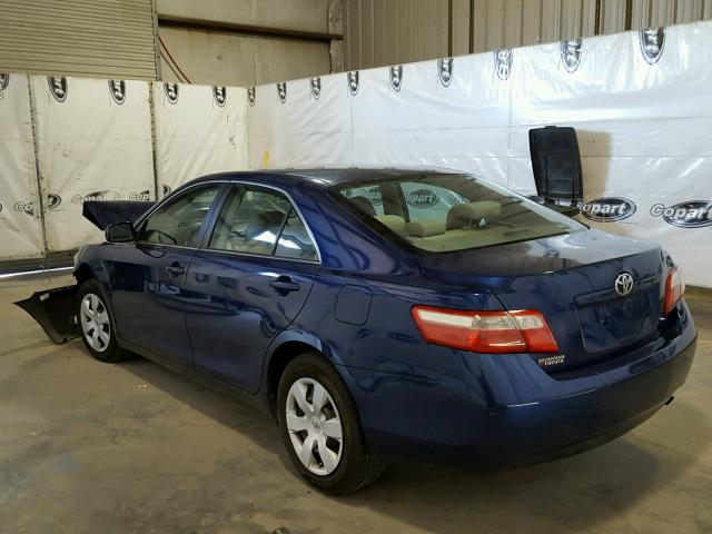 4T1BE46K07U120809 - 2007 TOYOTA CAMRY NEW BLUE photo 3