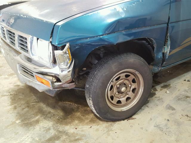 1N6SD11SXSC345909 - 1995 NISSAN TRUCK E/XE GREEN photo 9