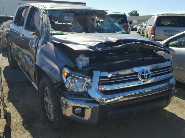 5TFDY5F17GX573504 - 2016 TOYOTA TUNDRA CRE GRAY photo 1