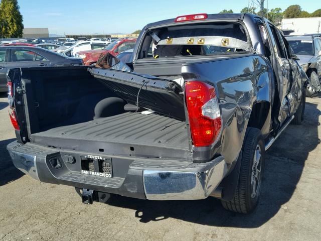 5TFDY5F17GX573504 - 2016 TOYOTA TUNDRA CRE GRAY photo 4