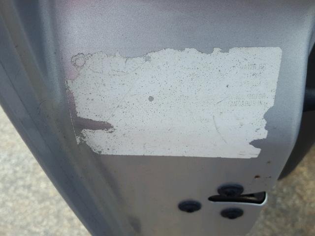 1G2NE52E35M213722 - 2005 PONTIAC GRAND AM S SILVER photo 10