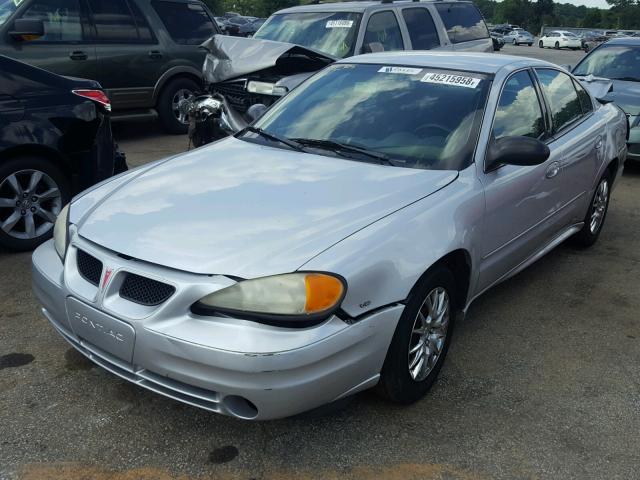 1G2NE52E35M213722 - 2005 PONTIAC GRAND AM S SILVER photo 2
