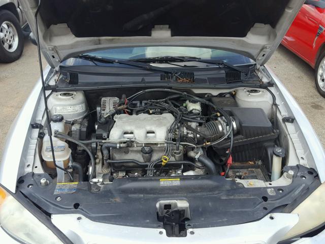 1G2NE52E35M213722 - 2005 PONTIAC GRAND AM S SILVER photo 7