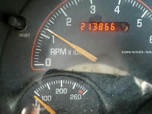 1G2NE52E35M213722 - 2005 PONTIAC GRAND AM S SILVER photo 8