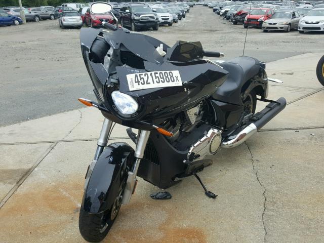 5VPDW36N0D3012322 - 2013 VICTORY MOTORCYCLES CROSS COUN Noir photo 2