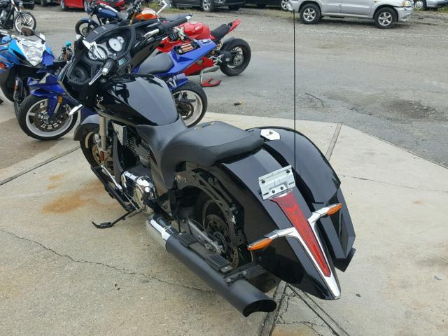 5VPDW36N0D3012322 - 2013 VICTORY MOTORCYCLES CROSS COUN Noir photo 3