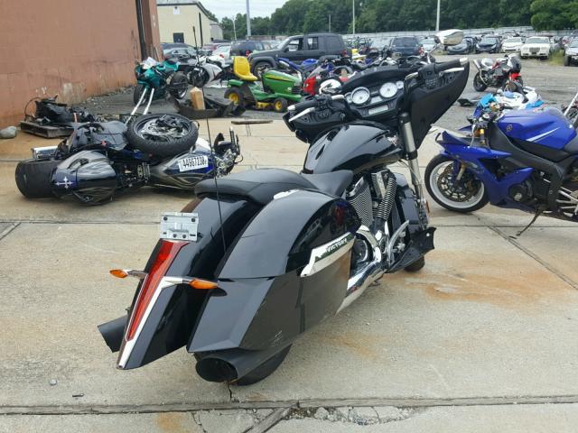 5VPDW36N0D3012322 - 2013 VICTORY MOTORCYCLES CROSS COUN Noir photo 4