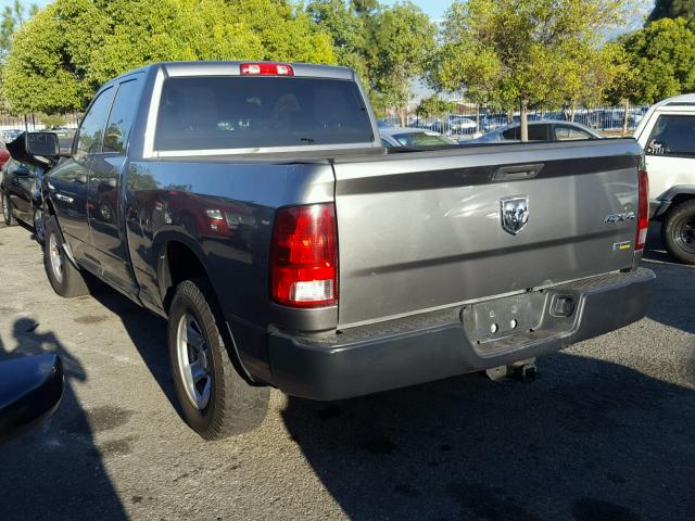 1C6RD7FP7CS272697 - 2012 DODGE RAM 1500 S GRAY photo 3