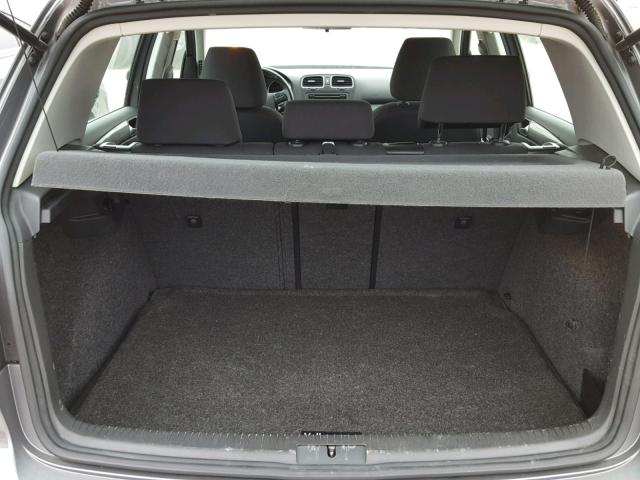 WVWDM7AJ4CW222354 - 2012 VOLKSWAGEN GOLF GRAY photo 9