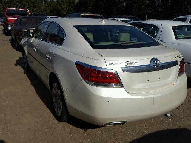 1G4GE5E33CF234047 - 2012 BUICK LACROSSE WHITE photo 3