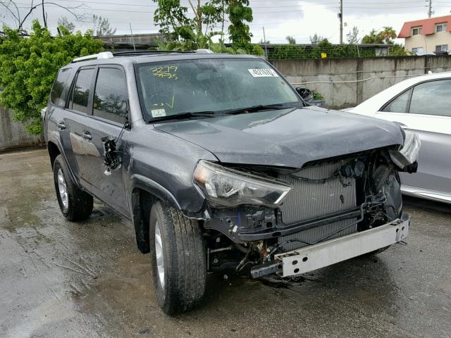 JTEBU5JR4G5315156 - 2016 TOYOTA 4RUNNER GRAY photo 1