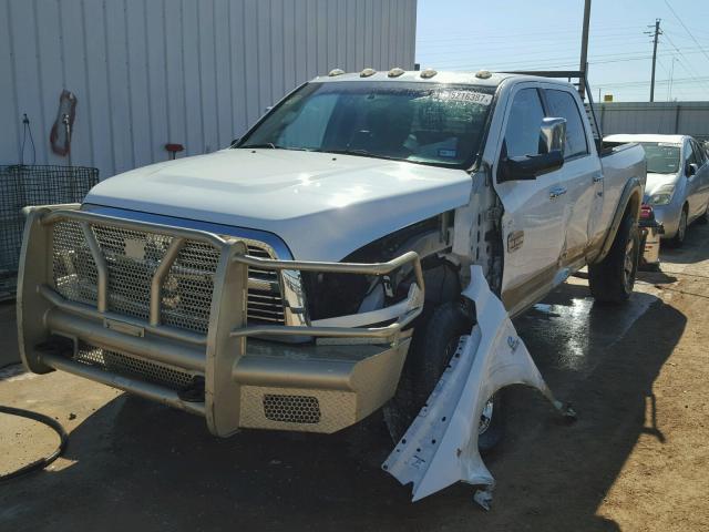 3C63D3FL2CG331867 - 2012 DODGE RAM 3500 L WHITE photo 2