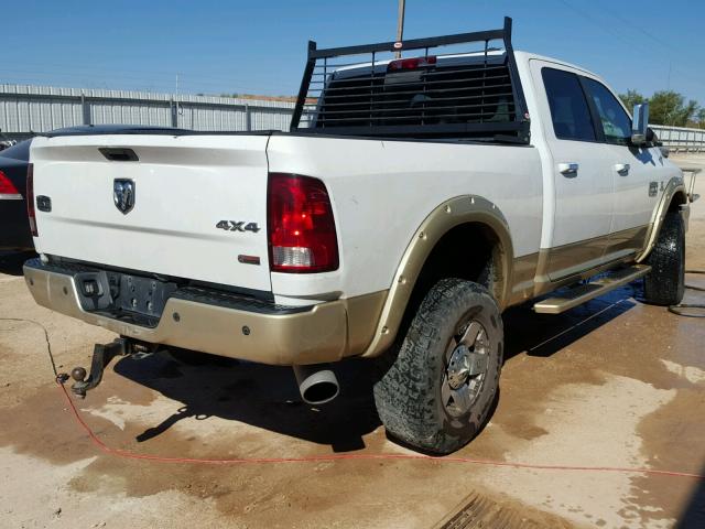 3C63D3FL2CG331867 - 2012 DODGE RAM 3500 L WHITE photo 4