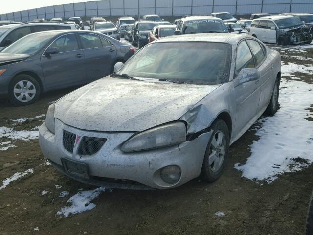 2G2WP522851158054 - 2005 PONTIAC GRAND PRIX SILVER photo 2